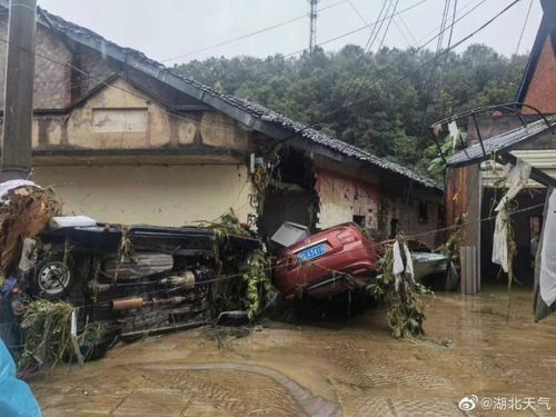 紧急 湖北遭特大暴雨 房屋被淹,老人小孩困在家中....郑州的悲剧千万别重演